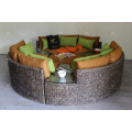 Inventive Design Natural Water Hyacinth Sofa Set for Living Room